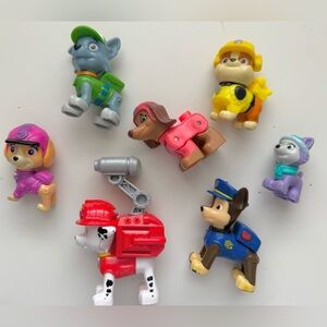 Paw Patrol-Inspired Kids Toy Figure Set - Multicolor